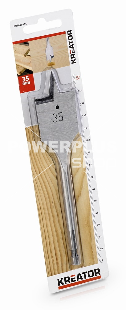 (obrázek pro) KRT010815 - Plochý vrták do dřeva 35 x 152 mm