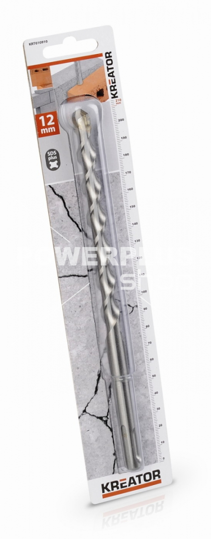 (obrázek pro) KRT010910 - Vrták SDS PLUS do betonu 12x210 mm