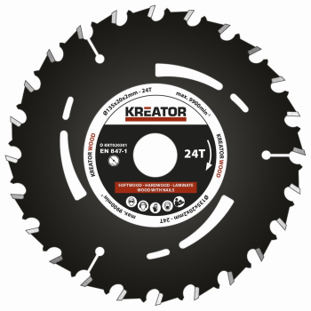 (obrázek pro) KRT020301 - Pilový kotouč pro ponorné pily 135mm, 24T