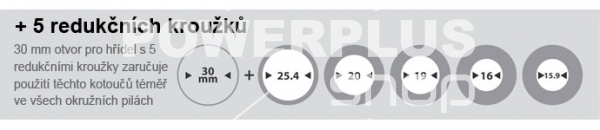 Modální Další obrázky pro KRT023450 - Pilový kotouč univerzální 305 mm, 96 Z