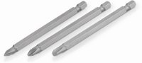 (obrázek pro) KRT061275 - 3 ks Bitů PH1/2/3 89 mm