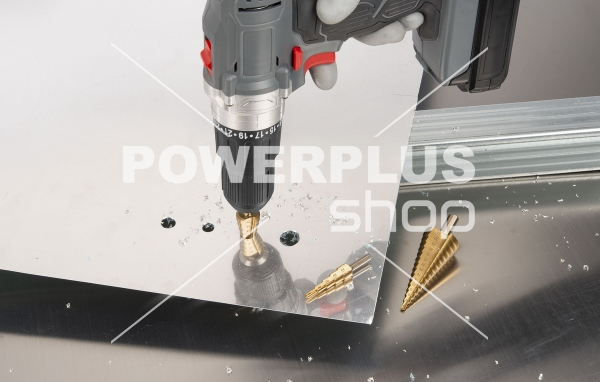 Modální Další obrázky pro KRT061700 - Vrtáky stupňovité TIN 3ks