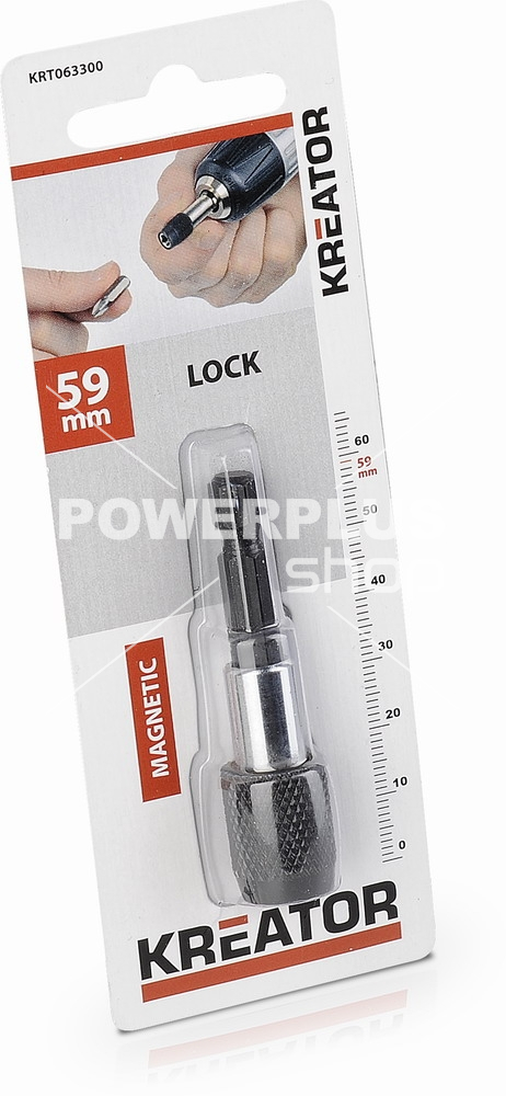 (obrázek pro) KRT063300 - Magnetický držák bitů se zámkem 59 mm
