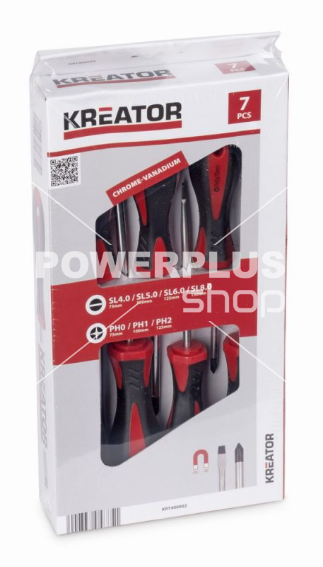 (obrázek pro) KRT400002 - Sada šroubováků 7ks SL/PH