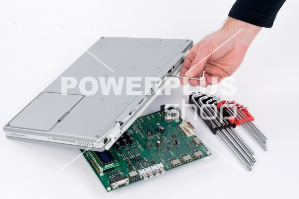 Modální Další obrázky pro KRT408303 - Sada klíčů HEX dlouhé 9ks TORX