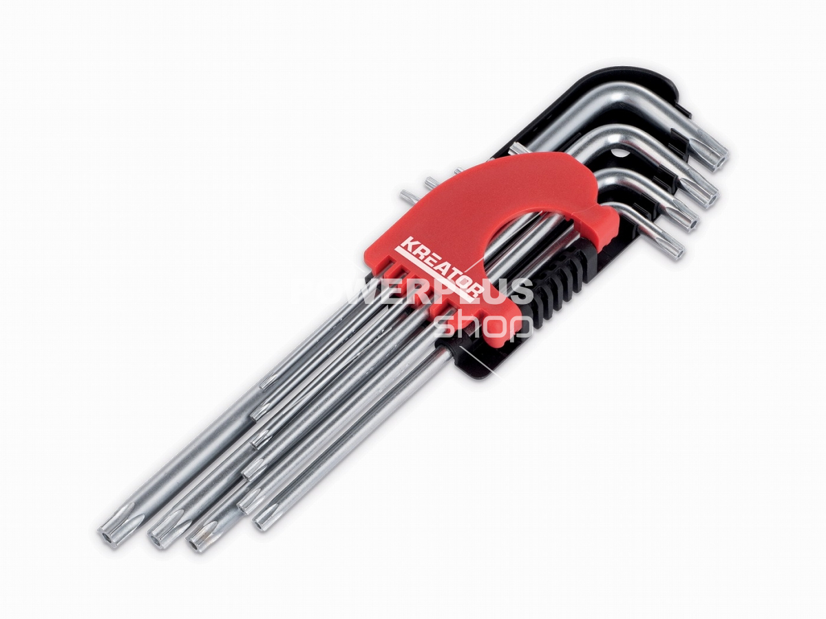 (obrázek pro) KRT408303 - Sada klíčů HEX dlouhé 9ks TORX
