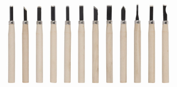 (obrázek pro) KRT461002 - Mini dláta na dřevo sada 12ks