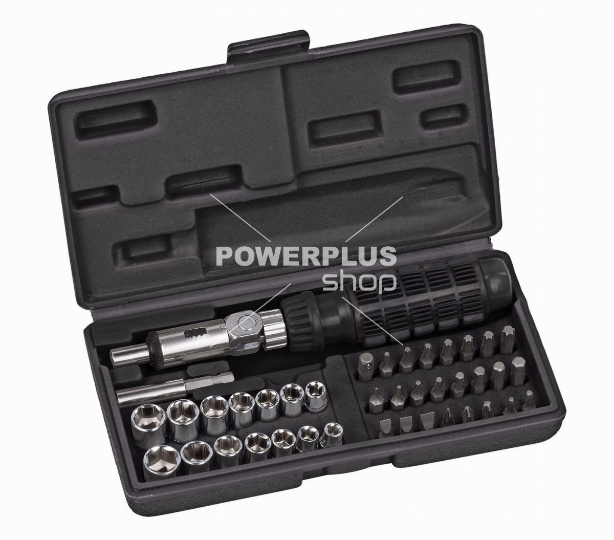 (obrázek pro) KRT500101 - Ráčnový šroubovák 41 ks sada