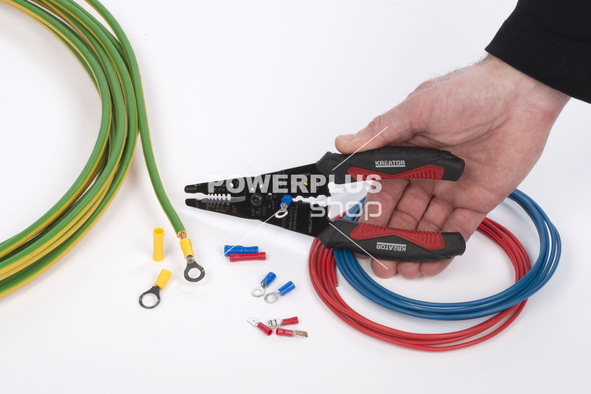 Modální Další obrázky pro KRT615111 - Krimpovací odizolovací kleště P