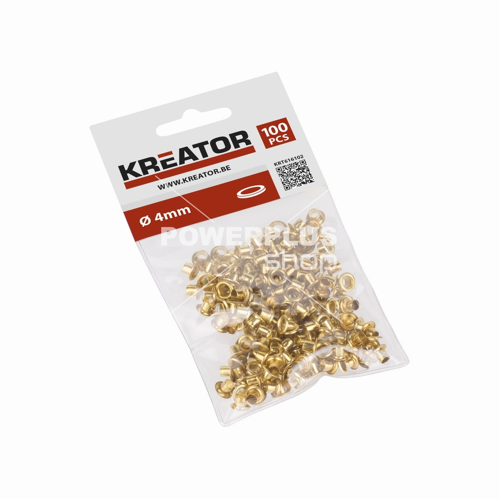 (obrázek pro) KRT616102 - Kroužky mosaz 4mm 100ks