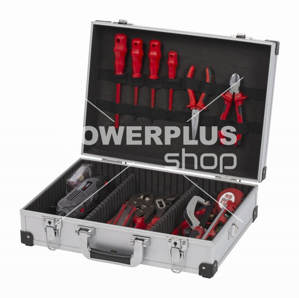 Modální Další obrázky pro KRT640101S - Hliníkový kufr 420x300x125mm stříbrný