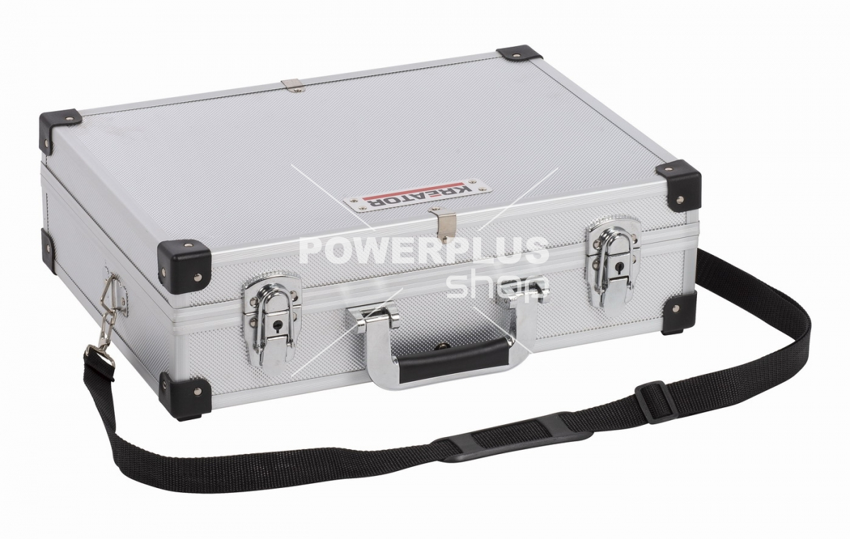 (obrázek pro) KRT640101S - Hliníkový kufr 420x300x125mm stříbrný