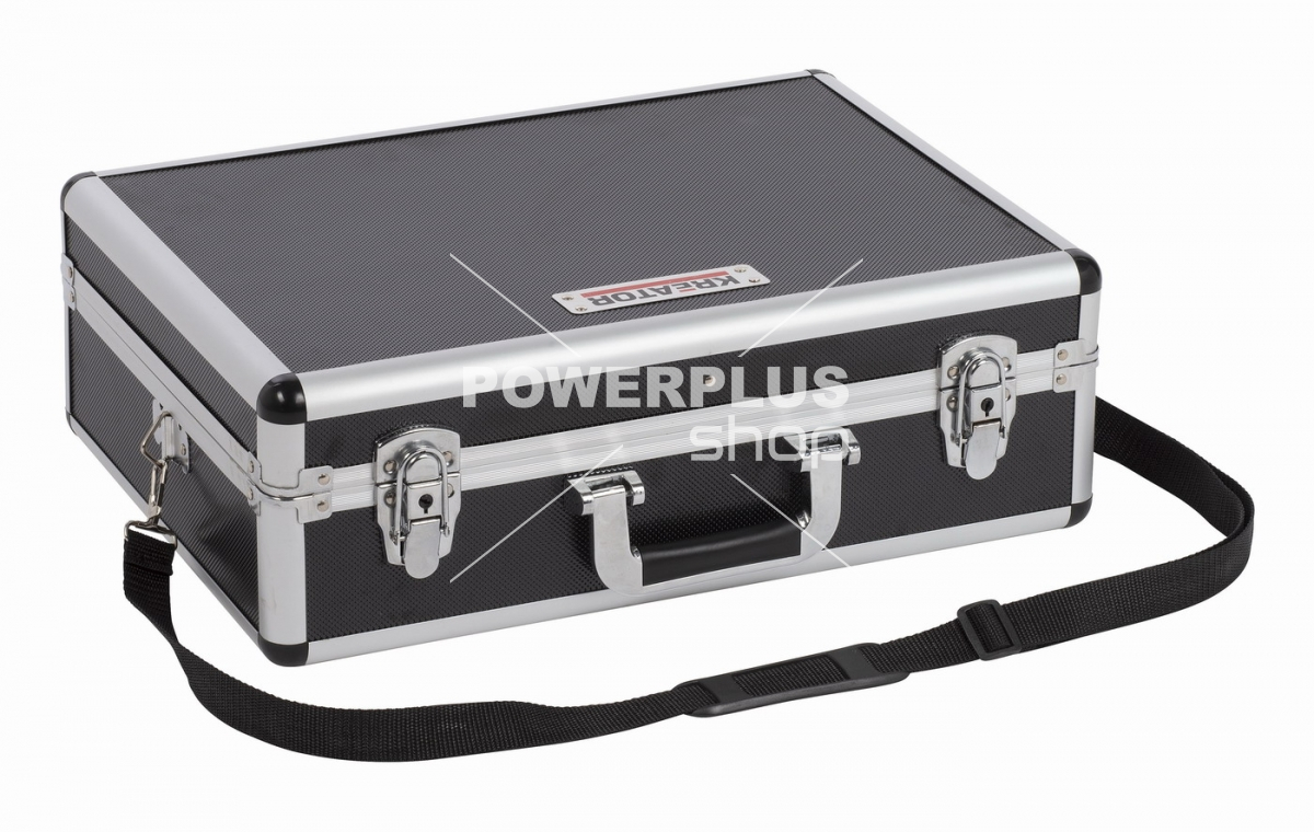 (obrázek pro) KRT640102B - Hliníkový kufr 460x330x155mm černý