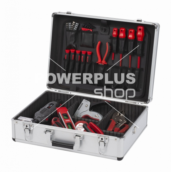 Modální Další obrázky pro KRT640102S - Hliníkový kufr 460x330x155mm stříbrný