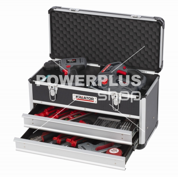 KRT640602B - Hliníkový kufr 523x240x305mm 2 zásuvky