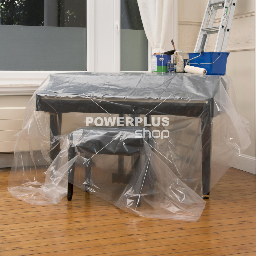 Modální Další obrázky pro KRT661001 - Zakrývací folie, plachta 4x5m 0,01mm