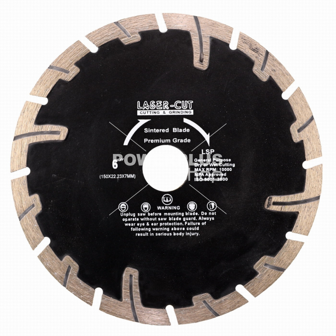 (obrázek pro) L00123 - Diamantový kotouč segmentový 150 x 22,23 x 7mm LSP