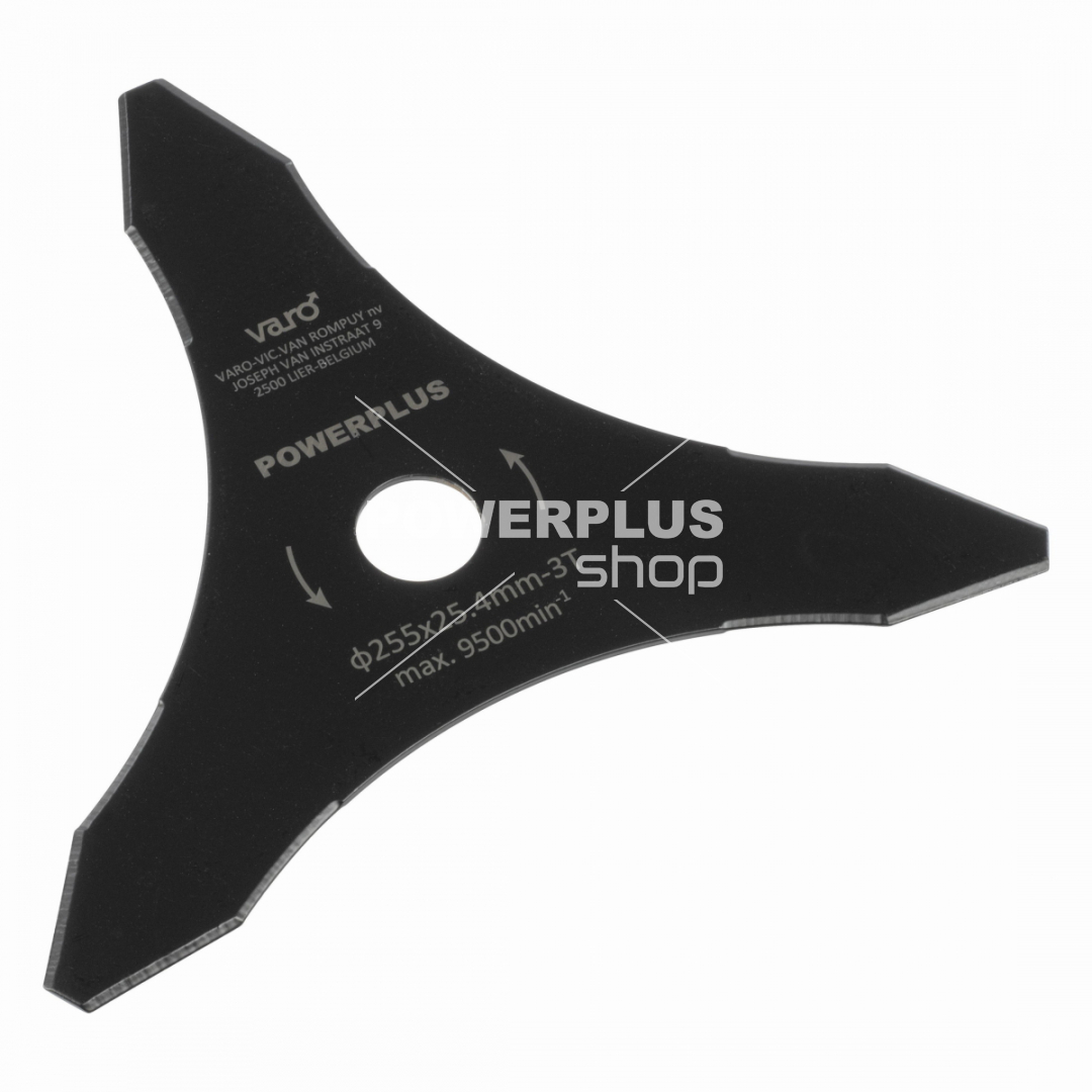 (obrázek pro) POWACG3041 - Žací nůž 225 x 25,4mm 3T pro křovinořezy