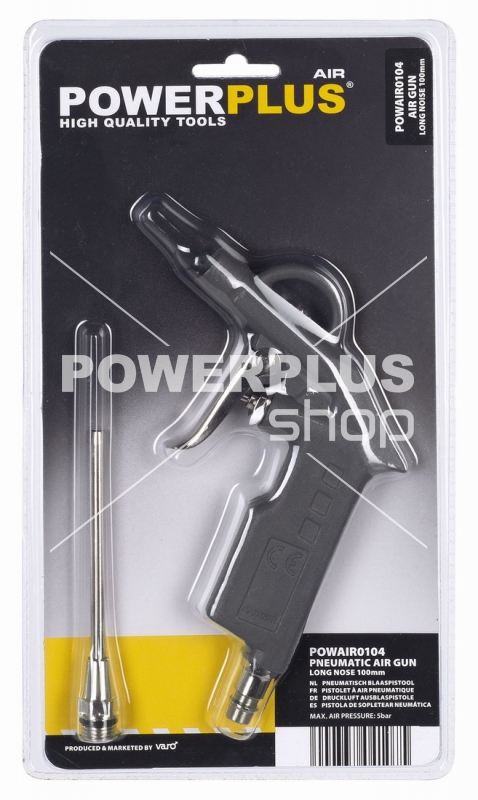 Modální Další obrázky pro POWAIR0104 - Vzduchová pistole s 10cm tryskou