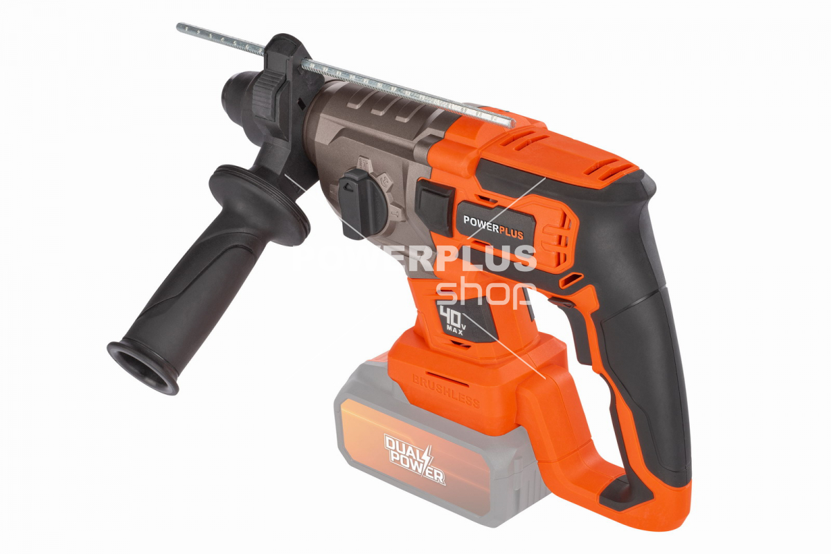 POWDP15680 - Aku kombinované kladivo 40V bezuhlíkové (bez AKU)