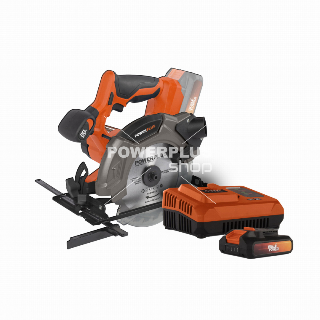 (obrázek pro) POWDP25200SET - Aku okružní pila 20V SET 165mm LI-ION