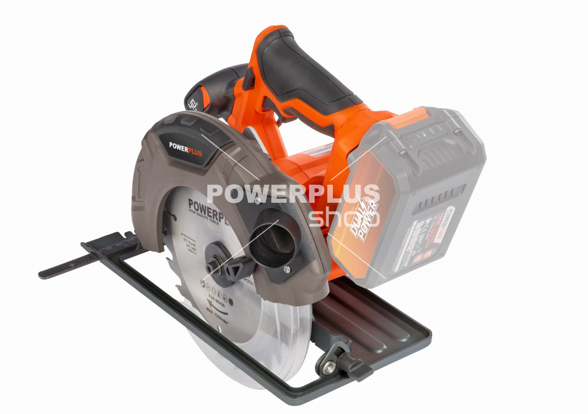 POWDP25230 - Aku okružní pila 40V 185mm (bez AKU)