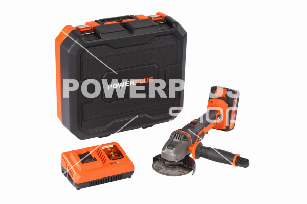 POWDP35150 - Aku úhlová bruska 20V 115mm SET