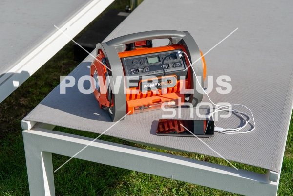 POWDP7030 - Aku kompresor 20V  plus 220V (bez AKU)