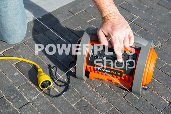 POWDP7030 - Aku kompresor 20V  plus 220V (bez AKU)