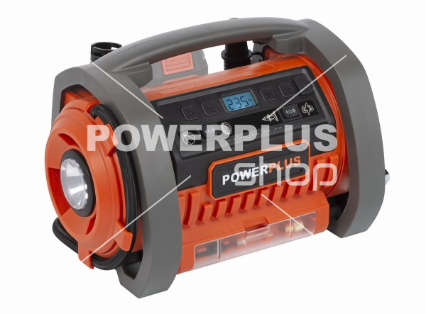 POWDP7030 - Aku kompresor 20V  plus 220V (bez AKU)