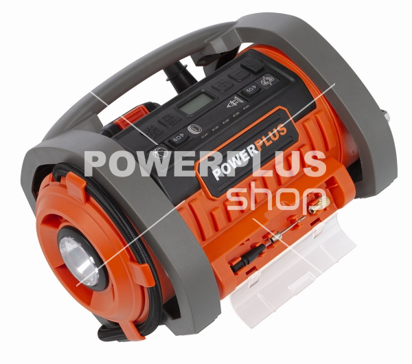 POWDP7030 - Aku kompresor 20V  plus 220V (bez AKU)
