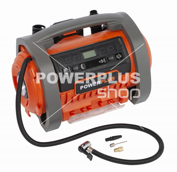 POWDP7030 - Aku kompresor 20V  plus 220V (bez AKU)