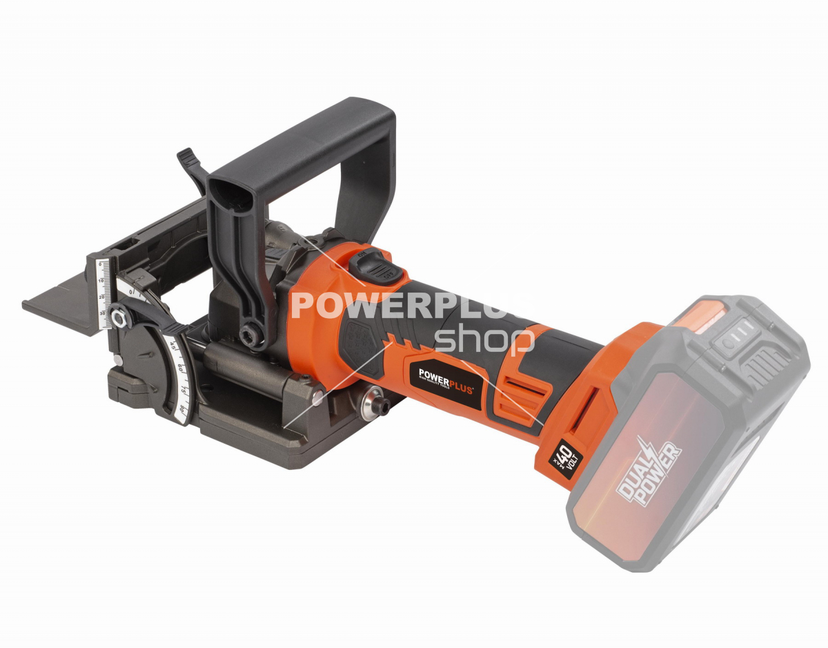 POWDP77100 - Aku lamelovací frézka 40V (bez AKU)
