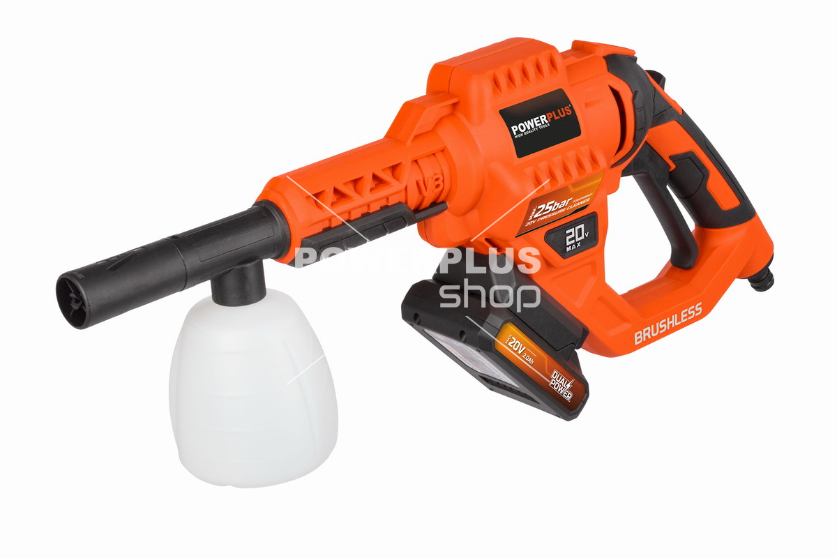 POWDPG80621 - Aku tlaková myčka 20V SET