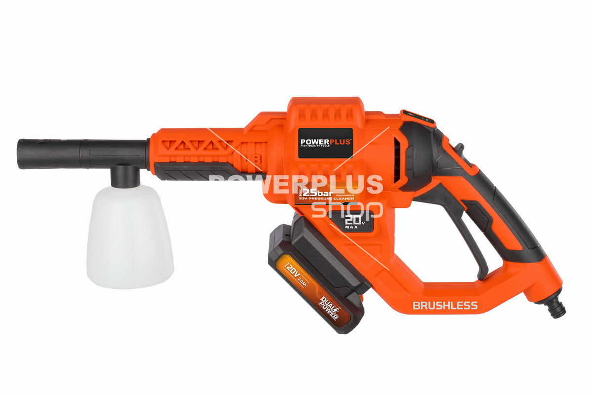 POWDPG80621 - Aku tlaková myčka 20V SET