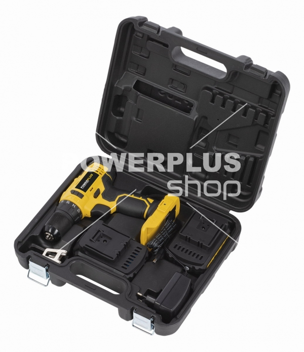 Modální Další obrázky pro POWX00435 - Aku šroubovák / vrtačka 20V LI-ION 2BAT