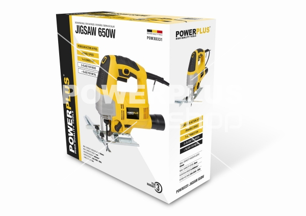 Modální Další obrázky pro POWX0331 - Přímočará pila 650 W