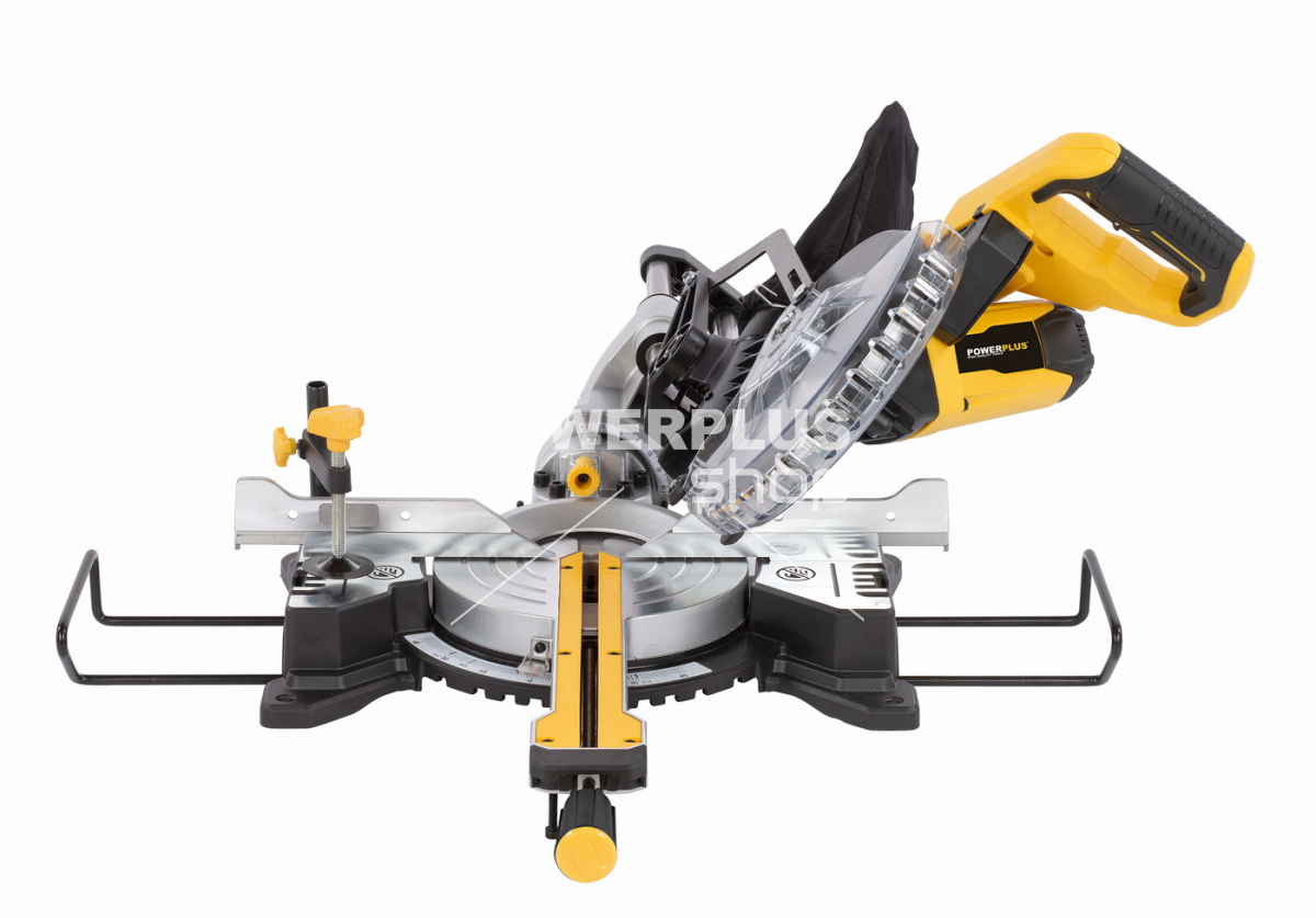 POWX075720DB - Pokosová pila s potahem a oboustranným náklonem 1