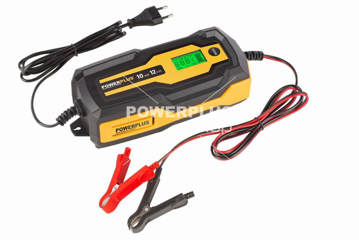 (obrázek pro) POWX4207 - Automatická nabíječka baterií 160W / 10A / 200Ah