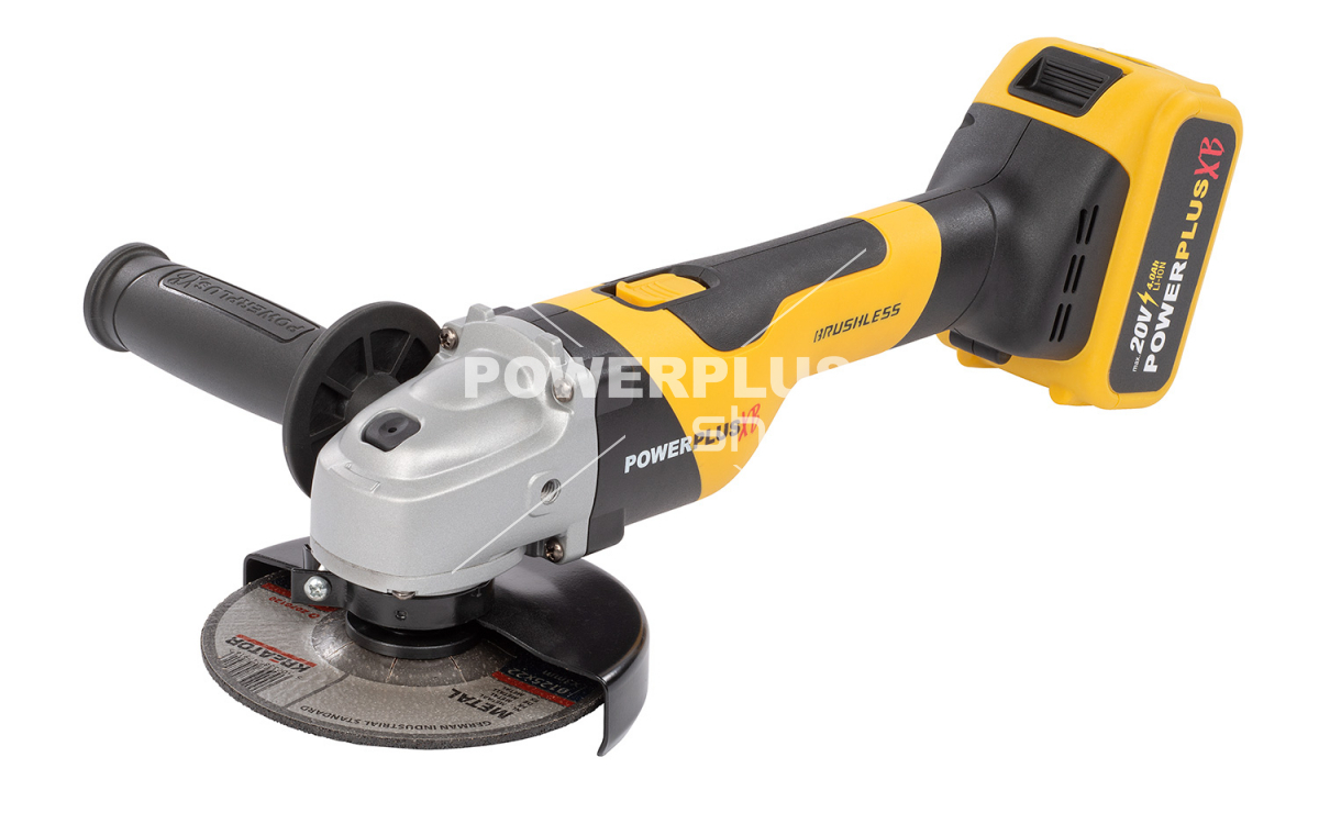 (obrázek pro) POWXB20050 - Aku úhlová bruska 125mm 20V