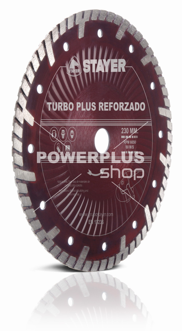 (obrázek pro) 125 x 22,2 x 7mm TURBO PLUS REFORZADO Profesional Stayer
